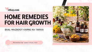 Homepage 27 Home remedies for hair growth featuring natural herbs, rosemary oil, castor oil, fenugreek extract and botanical ingredients for homemade hair care.