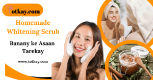 Homemade Whitening Scrub