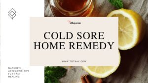 Homepage 11 cold sore home remedy