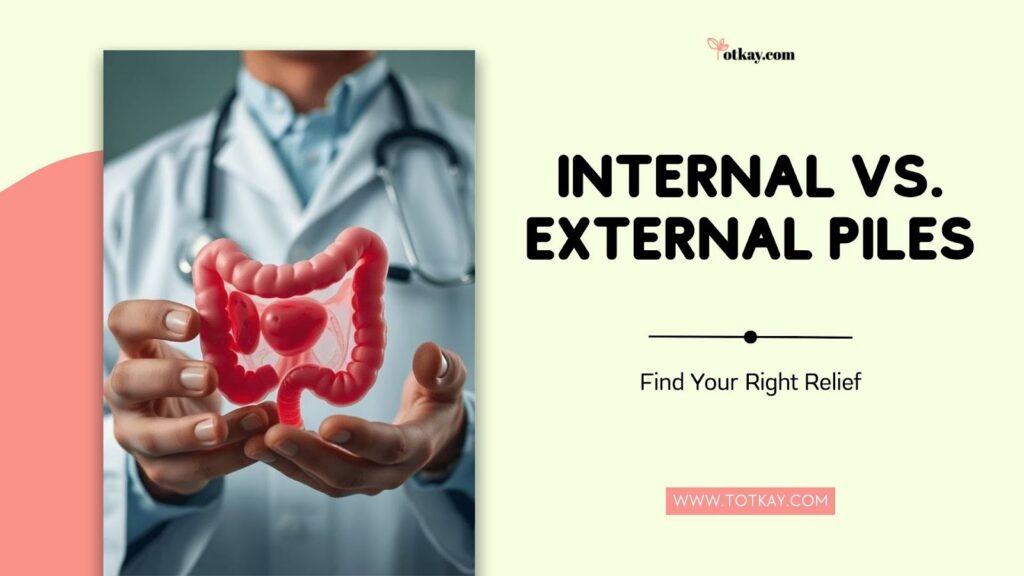 Internal vs external piles