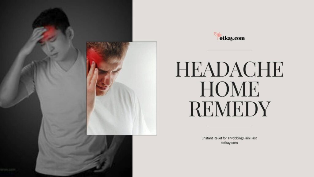 headache home remedy