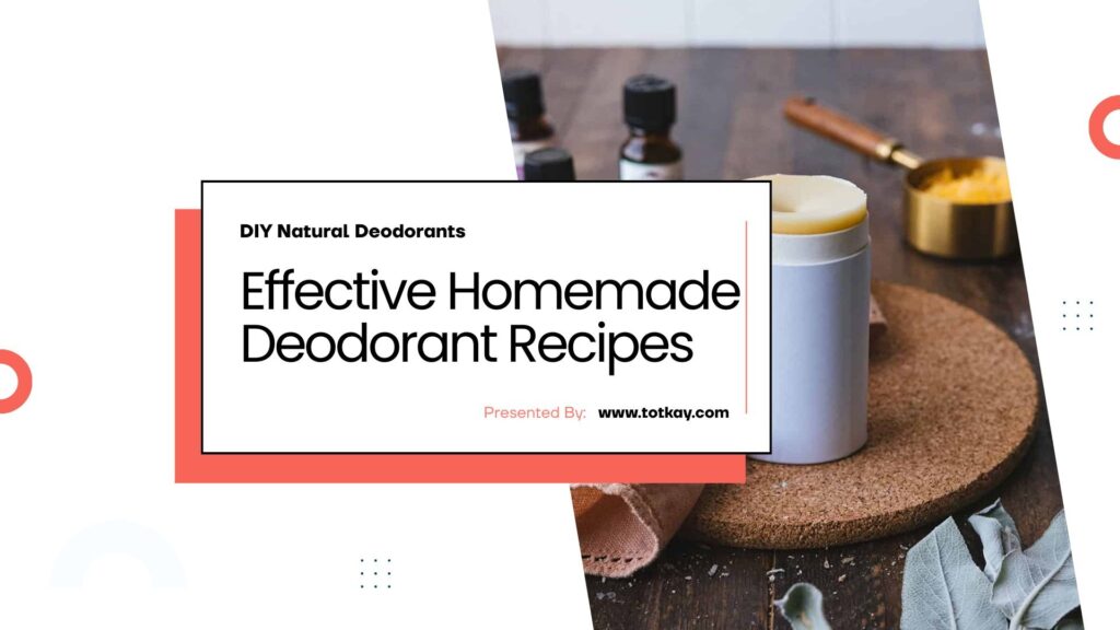 homemade deodorant