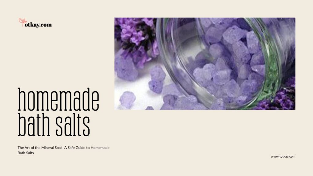 homemade bath salts