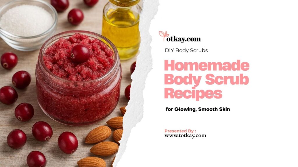 homemade body scrub