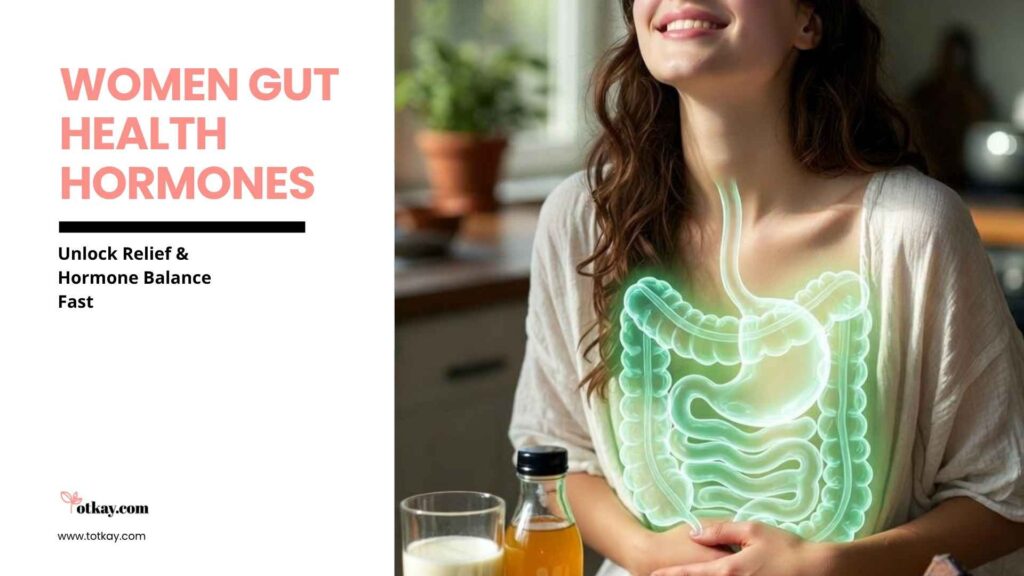 women gut health hormones
