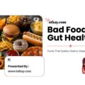 bad food for gut health